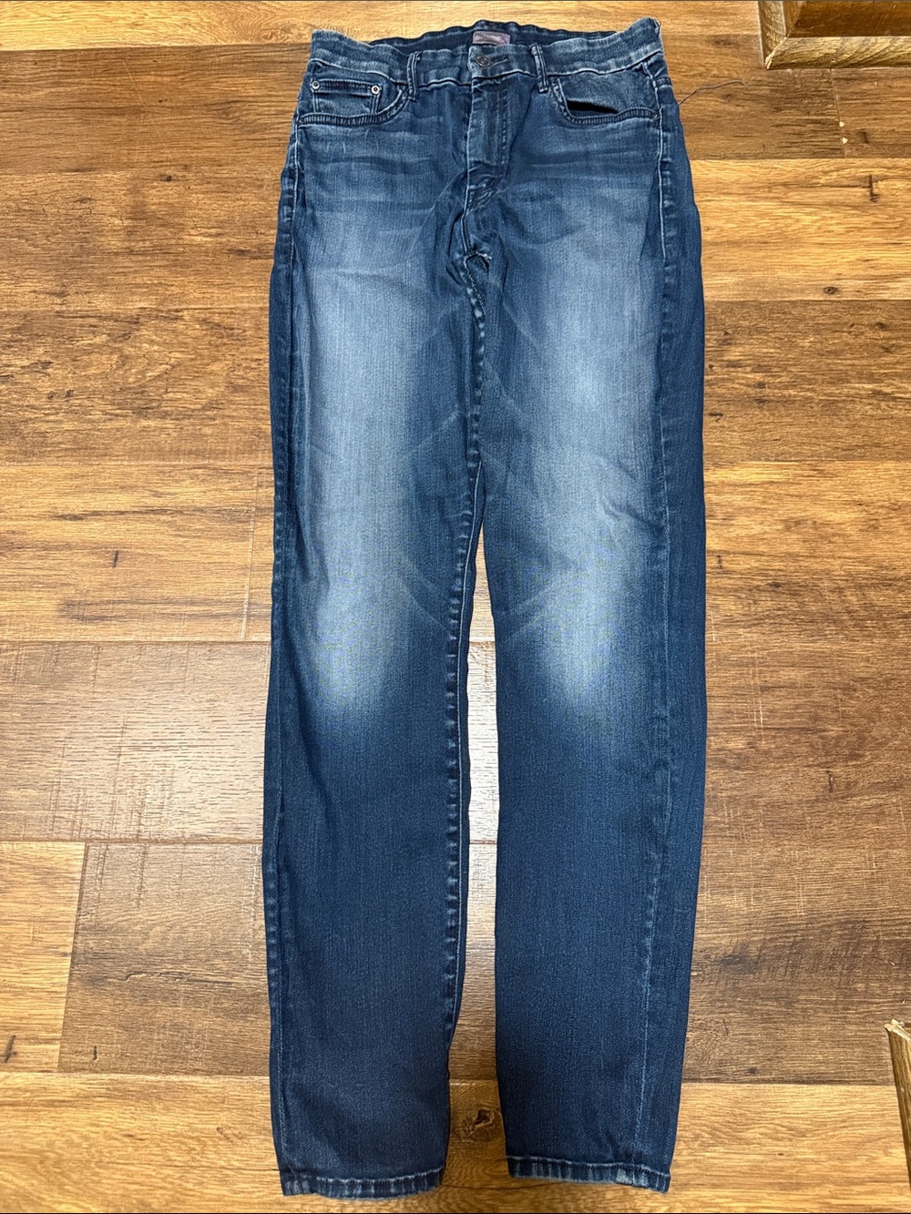 MOTHER Women's Skinny Jeans in Dark Blue Wash